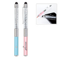 Touch Stylus w/ Laser Pointer - Light Blue